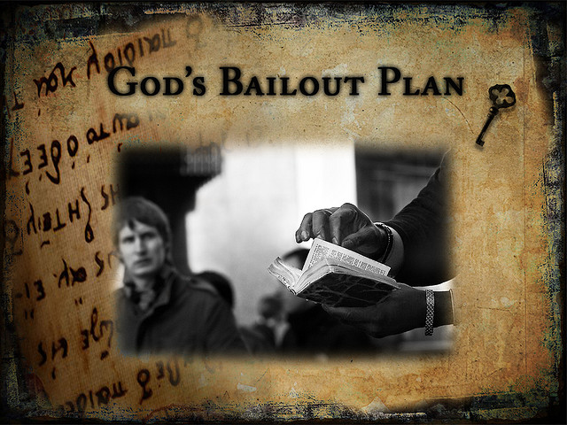 God’s bailout plan