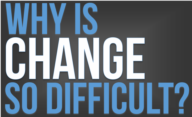 Why is it difficult for some Christians to change?