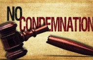 No condemnation!!!